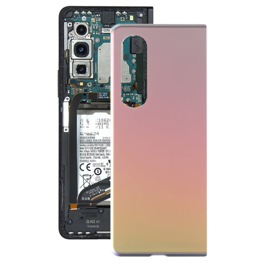 Coque arrière en verre pour Samsung Galaxy Z Fold3 5G SM-F926B, pour Samsung Galaxy Z Fold3 5G