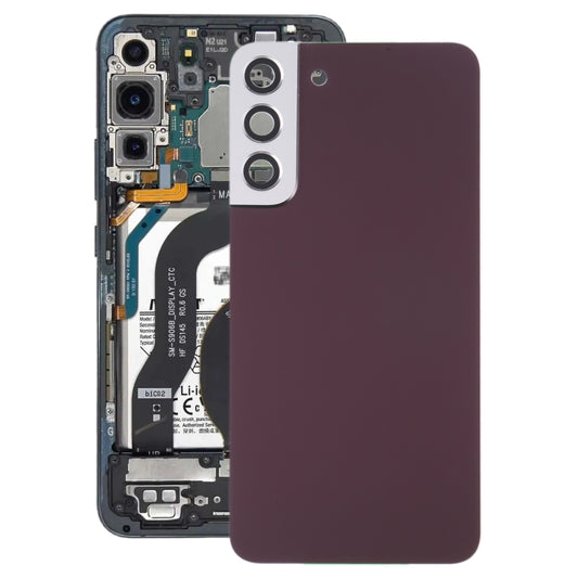 Pour Samsung Galaxy S22+ 5G SM-S906B Coque arrière de batterie avec cadre d'objectif d'appareil photo, Pour Samsung Galaxy S22+ 5G
