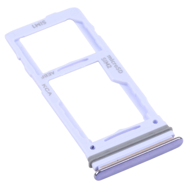 For Samsung Galaxy A72 SM-A725 SIM Card Tray + SIM Card Tray / Micro SD Card Tray, For Samsung Galaxy A72
