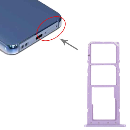 For Samsung Galaxy M04 SM-M045F Original SIM Card Tray + SIM Card Tray + Micro SD Card Tray, For Samsung Galaxy M04