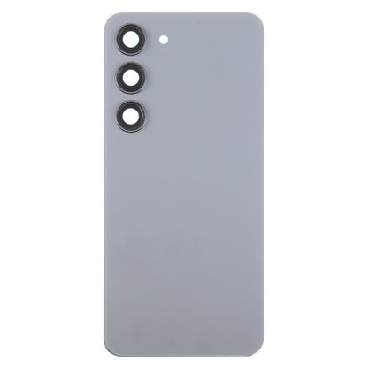 For Samsung Galaxy S23 SM-S911B OEM Glass Battery Back Cover with Camera Lens Frame, For Samsung Galaxy S23 (with Camera Cover)