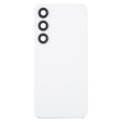 For Samsung Galaxy S23 SM-S911B OEM Glass Battery Back Cover with Camera Lens Cover