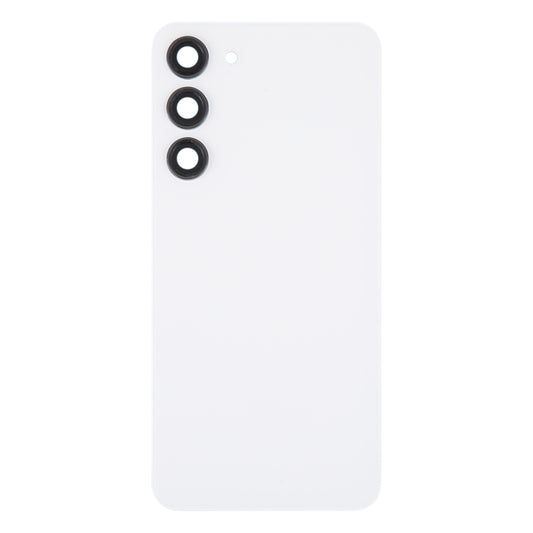 Pour Samsung Galaxy S23+ SM-S916B Cache Arrière de Batterie en Verre OEM avec Cadre d'Objectif de Caméra, Pour Samsung Galaxy S23+ (avec Cache Caméra)