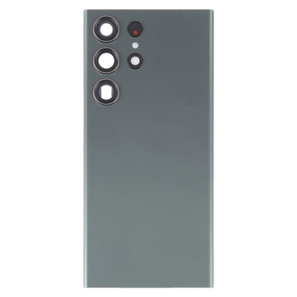 For Samsung Galaxy S23 Ultra SM-S918 Glass Battery Back Cover with Camera Lens Cover