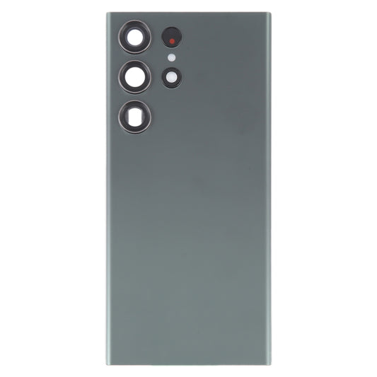 For Samsung Galaxy S23 Ultra SM-S918 Glass Battery Back Cover with Camera Lens Cover