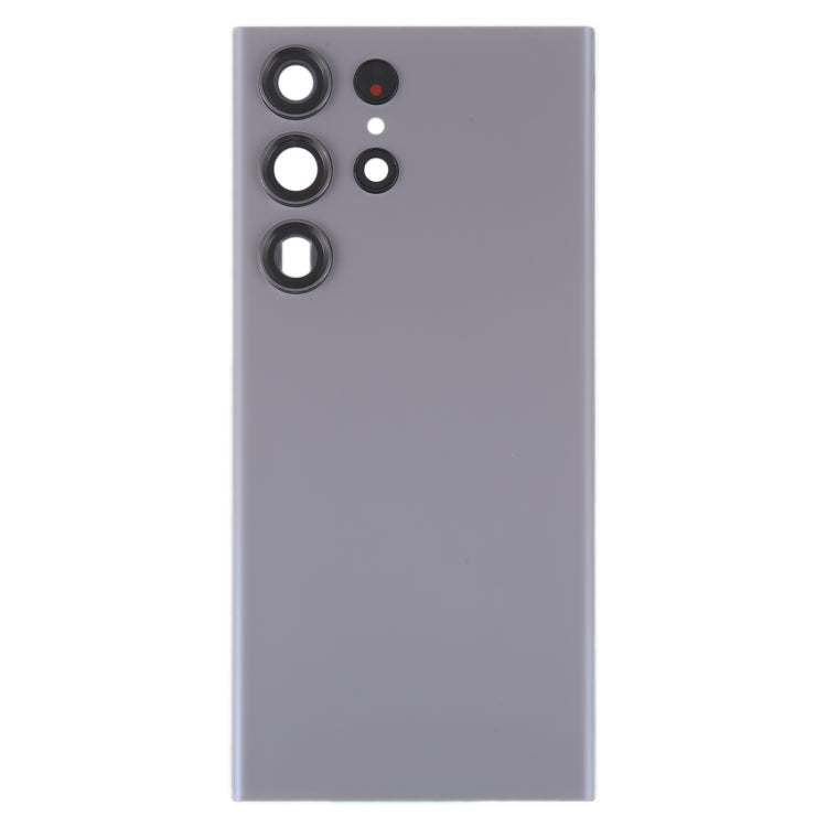 For Samsung Galaxy S23 Ultra SM-S918 Glass Battery Back Cover with Camera Lens Frame, For Samsung Galaxy S23 Ultra(with Camera Cover)