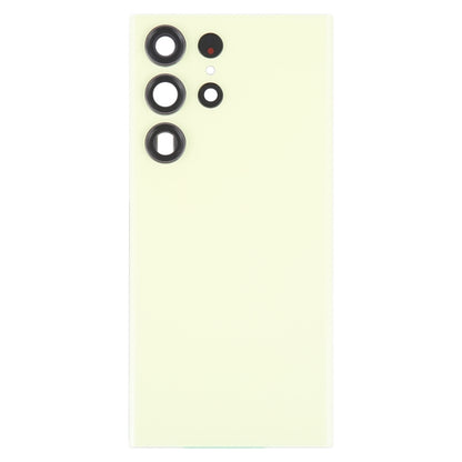 For Samsung Galaxy S23 Ultra SM-S918 Glass Battery Back Cover with Camera Lens Frame, For Samsung Galaxy S23 Ultra(with Camera Cover)