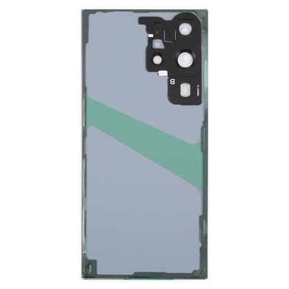For Samsung Galaxy S23 Ultra SM-S918 Glass Battery Back Cover with Camera Lens Frame, For Samsung Galaxy S23 Ultra(with Camera Cover)