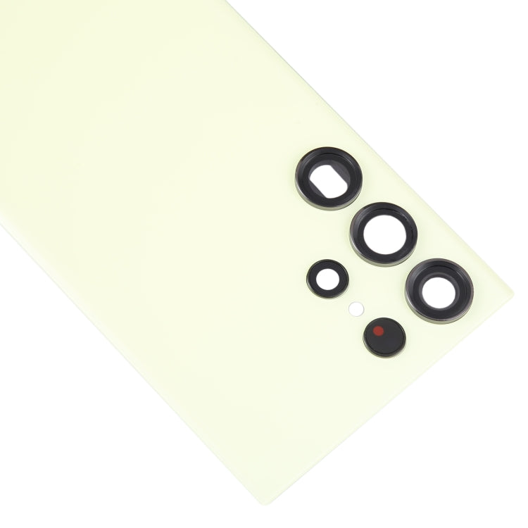 For Samsung Galaxy S23 Ultra SM-S918 Glass Battery Back Cover with Camera Lens Frame, For Samsung Galaxy S23 Ultra(with Camera Cover)