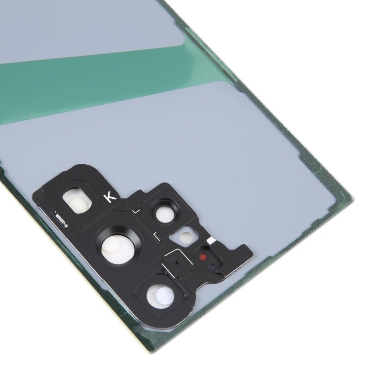 For Samsung Galaxy S23 Ultra SM-S918 Glass Battery Back Cover with Camera Lens Frame, For Samsung Galaxy S23 Ultra(with Camera Cover)
