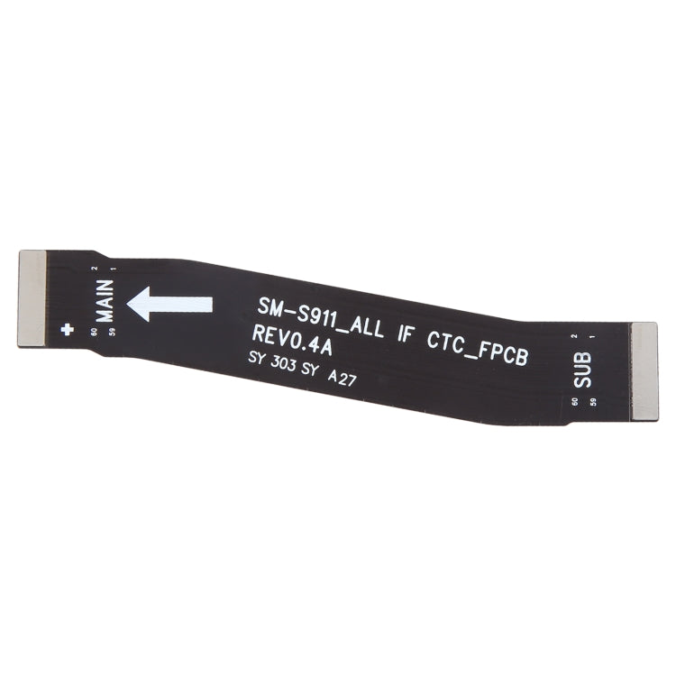 For Samsung Galaxy S23 SM-S911B Original Mainboard Connector Flex Cable, For Samsung Galaxy S23