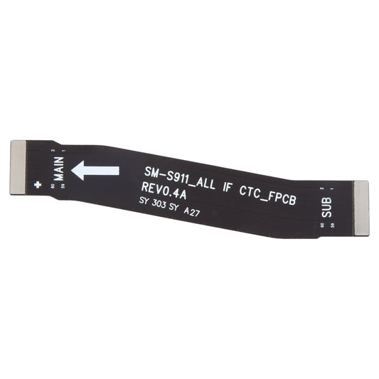 For Samsung Galaxy S23 SM-S911B Original Mainboard Connector Flex Cable, For Samsung Galaxy S23