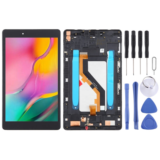 Écran LCD d'origine avec châssis pour Samsung Galaxy Tab A 8.0 2019 SM-T290 WiFi Edition, numériseur complet, pour Samsung Galaxy Tab A 8.0 2019 (WiFi)