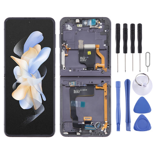 Écran LCD d'origine complet avec châssis pour Samsung Galaxy Z Flip4 SM-F721