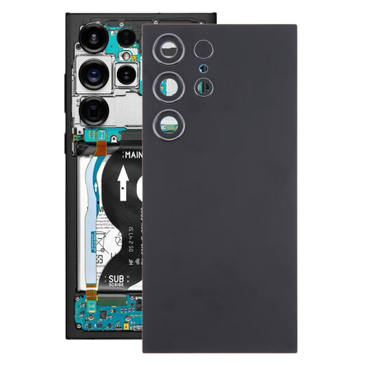 Pour Samsung Galaxy S24 Ultra SM-S928B Coque arrière de batterie d'origine avec cache d'objectif d'appareil photo, Pour Samsung Galaxy S24 Ultra (avec objectif d'appareil photo), Pour Samsung Galaxy S24 Ultra (avec cadre d'objectif d'appareil photo)