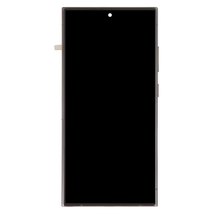 For Samsung Galaxy S24 Ultra SM-S928B 6.78 inch OLED LCD Screen Digitizer Full Assembly with Frame