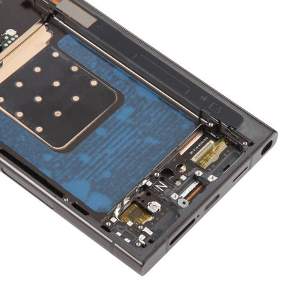 For Samsung Galaxy S24 Ultra SM-S928B 6.78 inch OLED LCD Screen Digitizer Full Assembly with Frame