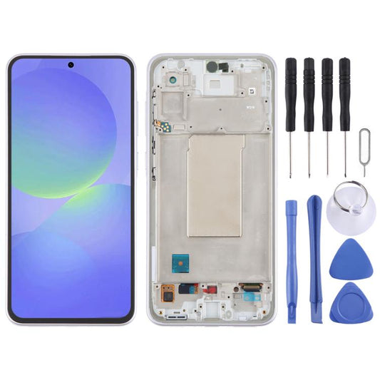 Für Samsung Galaxy A36 SM-A366B Original LCD Display Digitizer Vollmontage mit Rahmen, Für Samsung Galaxy A36 (Original)