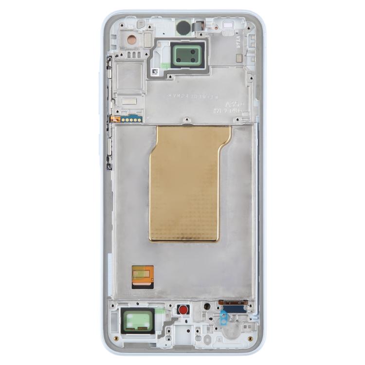 For Samsung Galaxy A35 SM-A356B OLED LCD Screen Digitizer Full Assembly with Frame