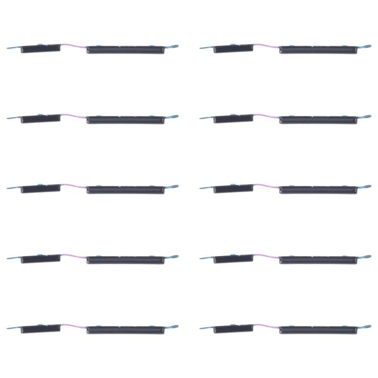 For Samsung Galaxy A04e SM-A042F 10pcs Power Button and Volume Control Button, For Samsung Galaxy A04e