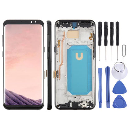 Pour Samsung Galaxy S8+ SM-G955F 6,18 pouces Écran TFT LCD Tactile Numériseur Assemblage Complet avec Cadre, Pour Samsung Galaxy S8+ SM-G955F 6,18 pouces