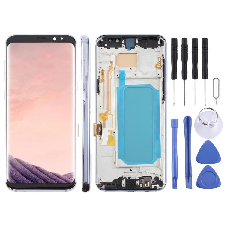 Pour Samsung Galaxy S8+ SM-G955F 6,18 pouces Écran TFT LCD Tactile Numériseur Assemblage Complet avec Cadre, Pour Samsung Galaxy S8+ SM-G955F 6,18 pouces