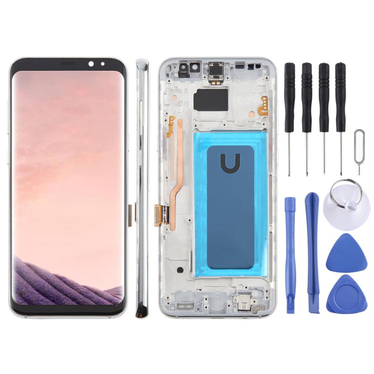 Pour Samsung Galaxy S8+ SM-G955F 6,18 pouces Écran TFT LCD Tactile Numériseur Assemblage Complet avec Cadre, Pour Samsung Galaxy S8+ SM-G955F 6,18 pouces