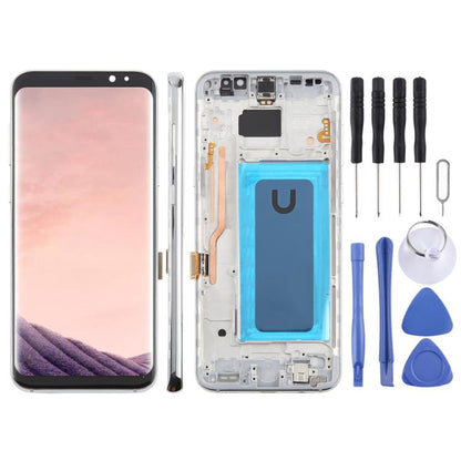 Pour Samsung Galaxy S8+ SM-G955F 6,18 pouces Écran TFT LCD Tactile Numériseur Assemblage Complet avec Cadre, Pour Samsung Galaxy S8+ SM-G955F 6,18 pouces