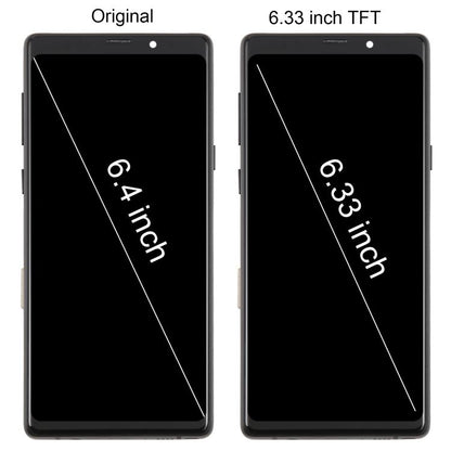 For Samsung Galaxy Note9 SM-N960F 6.33 inch TFT LCD Screen Digitizer Full Assembly with Frame, For Samsung Galaxy Note9 SM-N960F 6.33 inch