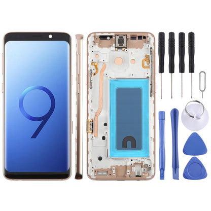 For Samsung Galaxy S9 SM-G960F 5.7 inch TFT LCD Screen Digitizer Full Assembly with Frame