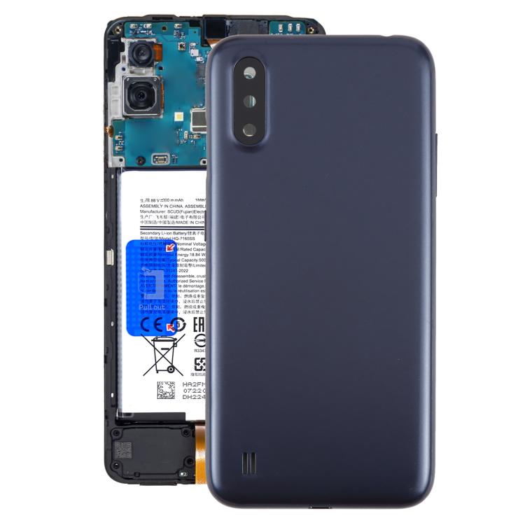 For Samsung Galaxy A01 SM-A015F Battery Back Cover with Camera Lens Cover, For Samsung Galaxy A01 (with Camera Lens Frame), For Samsung Galaxy A01