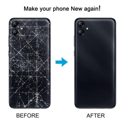 For Samsung Galaxy A04 SM-A045F Back Cover with Camera Lens Cover