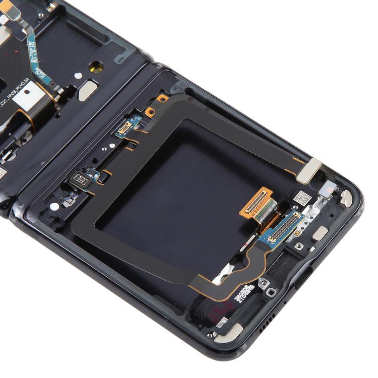 Pour Samsung Galaxy Z Flip SM-F700 Écran LCD Numériseur Assemblage complet avec cadre, Pour Samsung Galaxy Z Flip