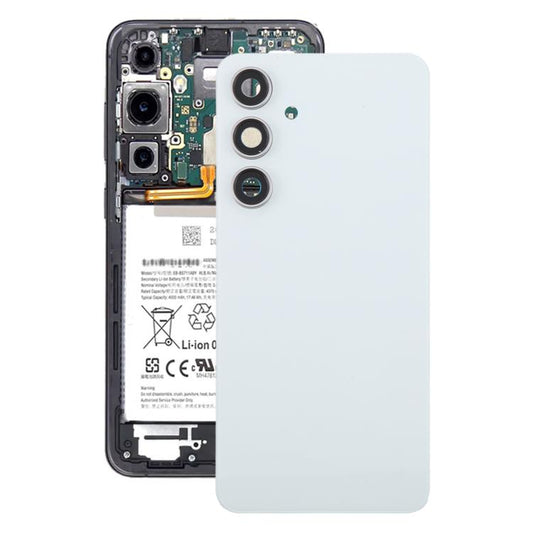 Pour Samsung Galaxy S24 FE SM-S721B Cache Arrière OEM avec Cache Objectif, Pour Samsung Galaxy S24 FE (avec Cache Appareil Photo)