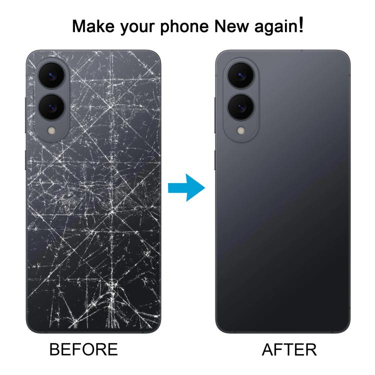 For Samsung Galaxy S25 Edge SM-S937 OEM Back Cover with Camera Lens Cover