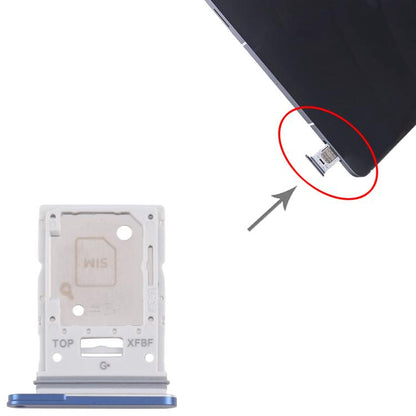 Pour Samsung Galaxy Tab S10 FE+ SM-X626, tiroir de carte SIM original + tiroir de carte Micro SD
