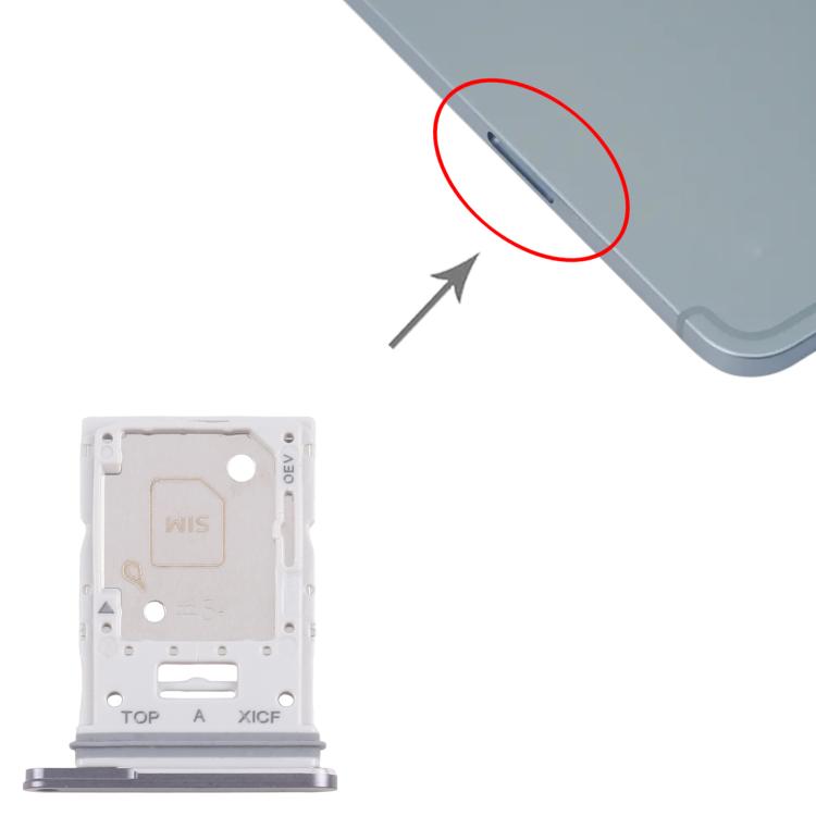 For Samsung Galaxy Tab S11 Ultra SM-X936 Original SIM Card Tray + Micro SD Card Tray