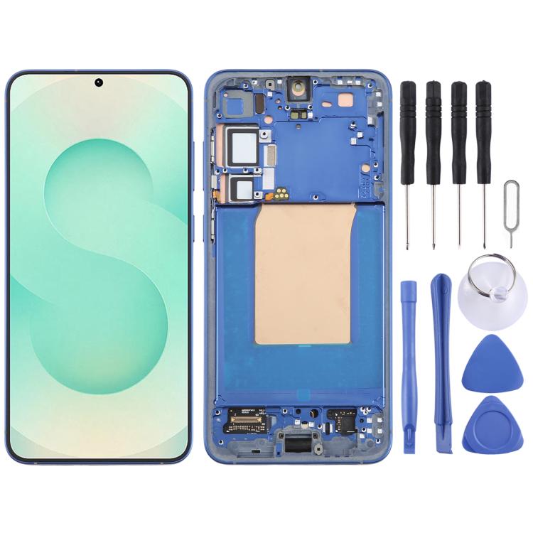 For Samsung Galaxy S25+ SM-S936B Original LCD Screen Digitizer Full Assembly with Frame, For Samsung Galaxy S25+(Original)