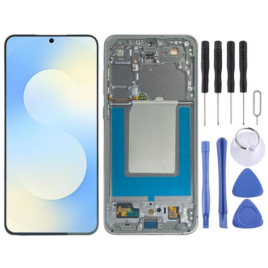 Pour Galaxy S25 FE SM-S731B Écran LCD d'origine avec numériseur complet et cadre, Pour Galaxy S25 FE (Original), Pour Galaxy S25 FE (Écran LCD principal d'origine)
