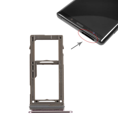 For Galaxy Note9 SIM Card Tray +  Micro SD Card Tray, For Samsung Galaxy Note9 (Single), Galaxy Note9 (Single Card)