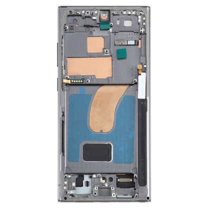 For Samsung Galaxy S23 Ultra SM-S918U EU Edition Original LCD Screen Digitizer Full Assembly with Frame