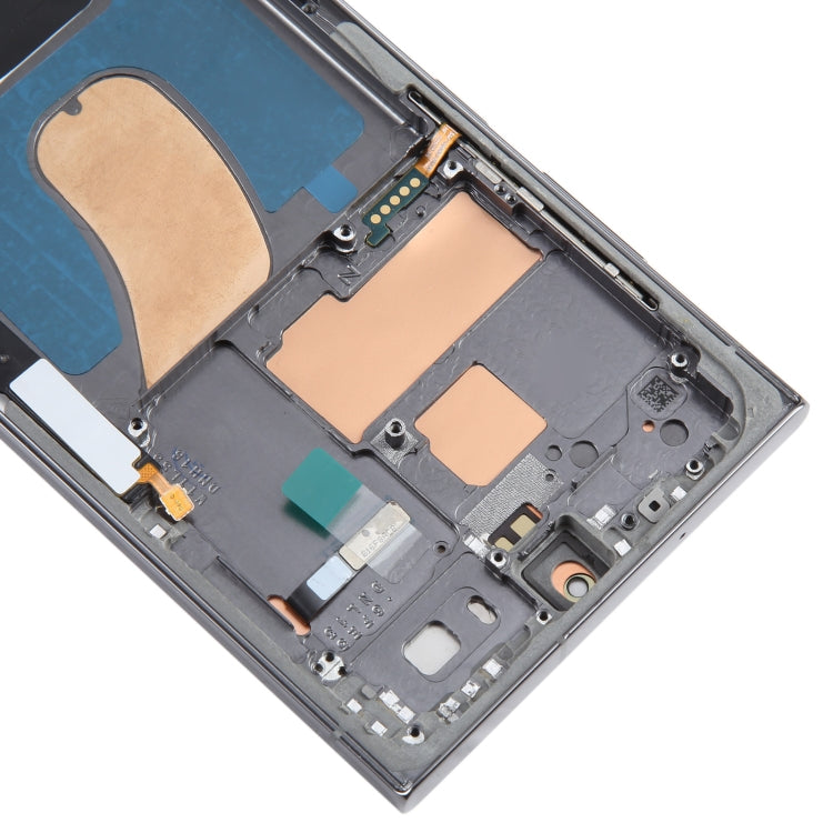 For Samsung Galaxy S23 Ultra SM-S918U EU Edition Original LCD Screen Digitizer Full Assembly with Frame