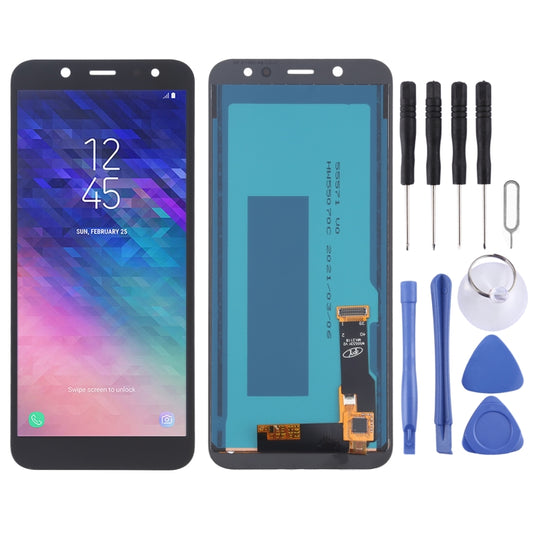 TFT Material LCD Screen and Digitizer Full Assembly for Galaxy A6 (2018) A600F, For Samsung Galaxy A6 (2018) TFT