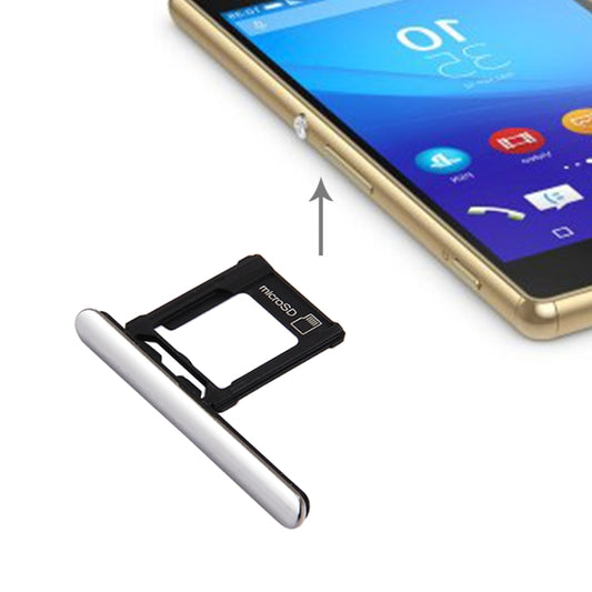 Micro SD Card Tray + Card Slot Port Dust Plug for Sony Xperia XZ Premium (Single SIM Version), For XZP Single SIM, For Xperia XZP Single SIM
