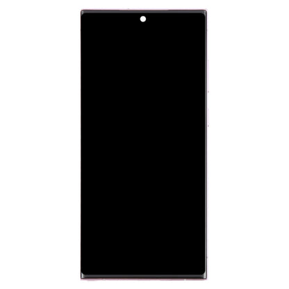 For Samsung Galaxy S23 Ultra 5G SM-S918U US Edition OLED LCD Screen Digitizer Full Assembly with Frame