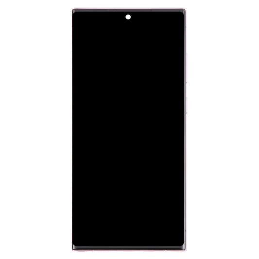 For Samsung Galaxy S23 Ultra 5G SM-S918U US Edition OLED LCD Screen Digitizer Full Assembly with Frame