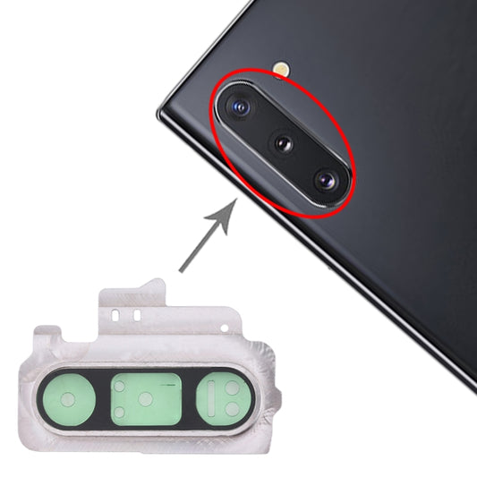 Lot de 10 caches d'objectif pour Galaxy Note 10 (noir)