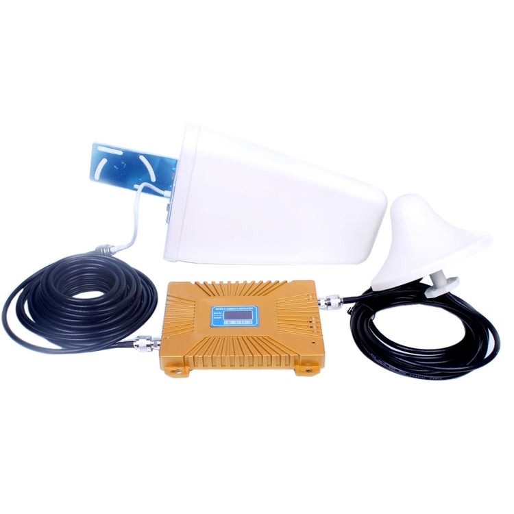 GSM900 / DCS1800MHz Mini Mobile Phone LCD Signal Repeater with Logarithm Periodic Antenna, LCD Signal Repeater