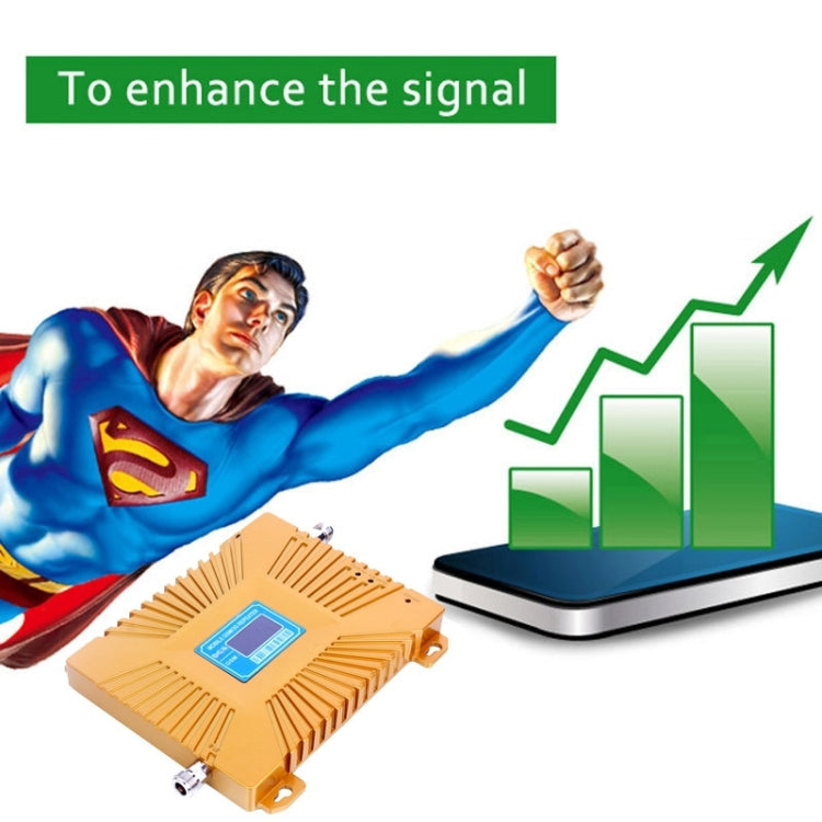 GSM900 / DCS1800MHz Mini Mobile Phone LCD Signal Repeater with Logarithm Periodic Antenna, LCD Signal Repeater