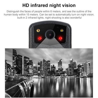 ZF902 HD 2.0 inch Display IP56 Waterproof Mini DVR Law Enforcement Recorder with Night Vision & 32GB TF Card, ZF902